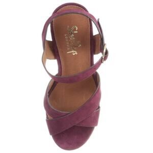 NWOB Shellys London Lauren Suede Platform Sandal - 9